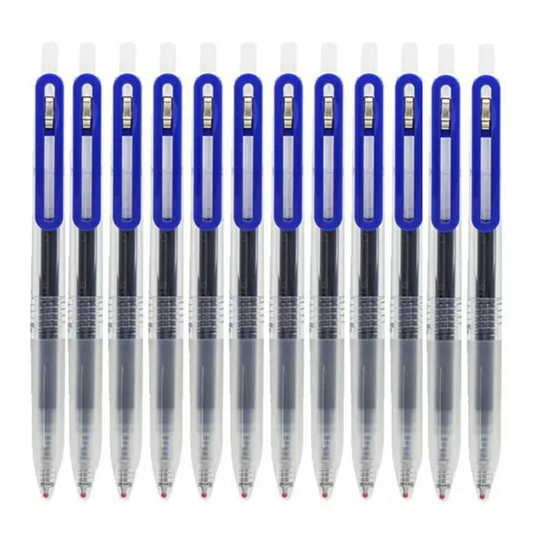 Muji Stationery Gel Pen - Stylos à Gel pour étudiants, 0.5mm,