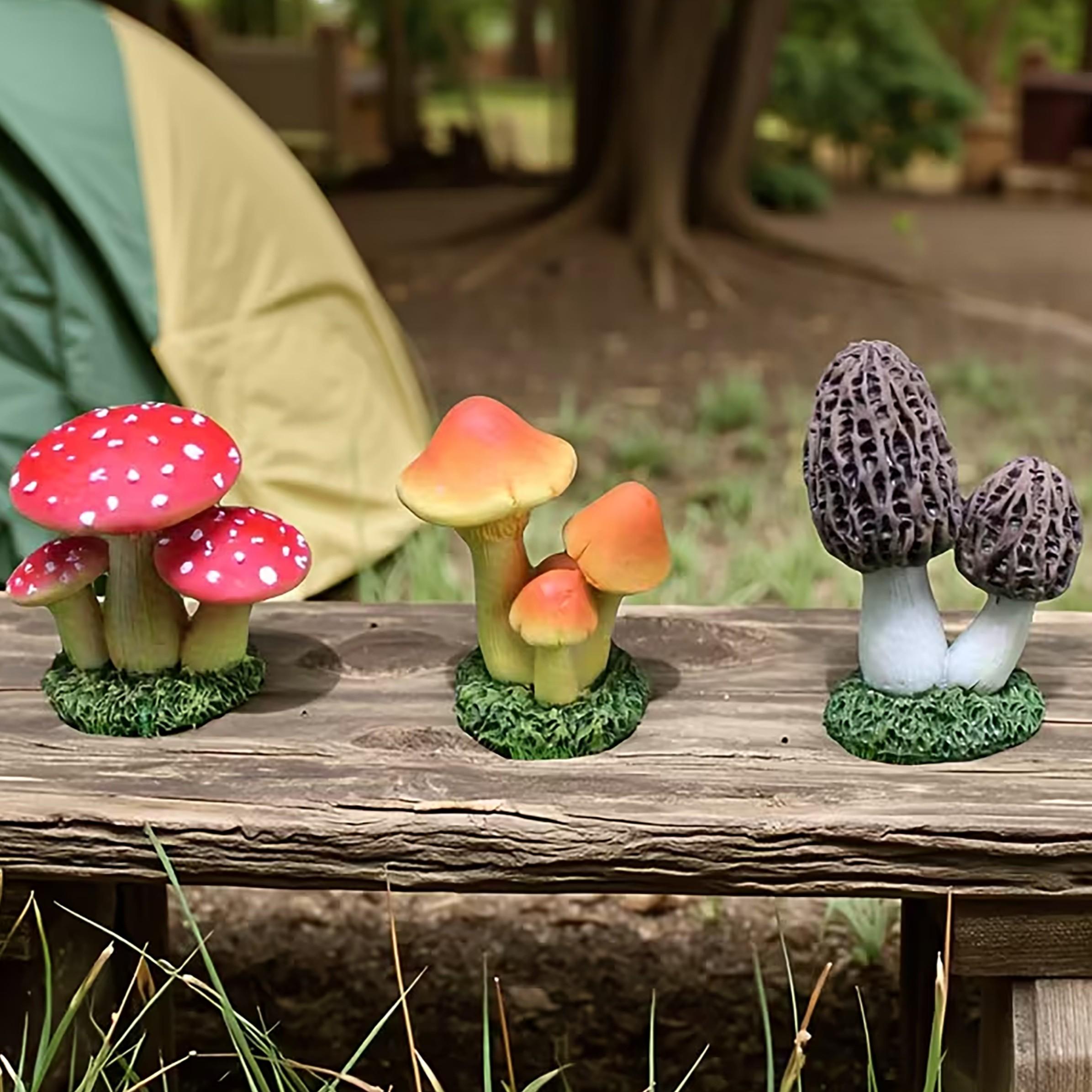 Terrarium Moss Art - 1 ensemble de 3 décorations artificielles