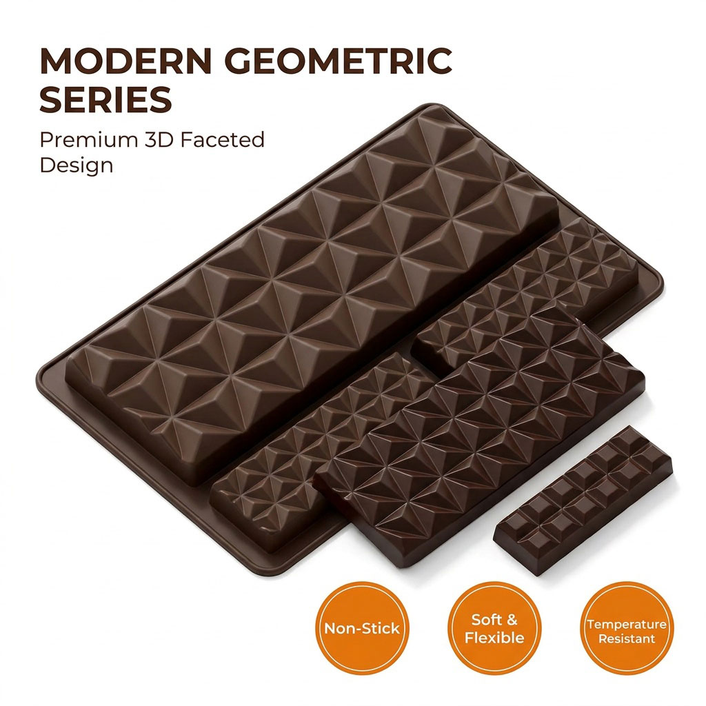 Moule à chocolat en silicone 2 - Silicone Mold Tray avis et prix