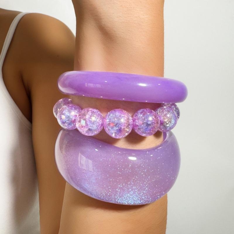 P9FE – lot 1 bracelets en rési - Resin Glitter Pack avis et prix