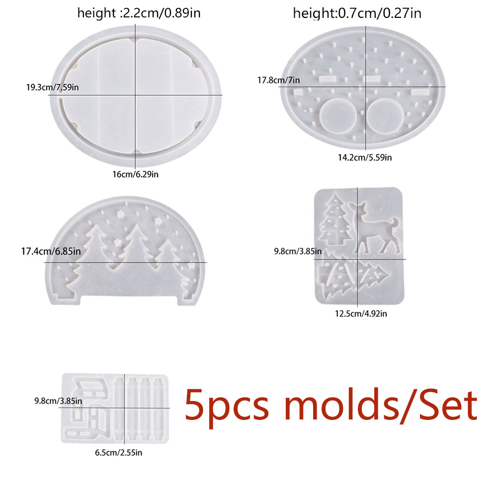 Moule en silicone pour bougeoi - Silicone Mold Tray avis et prix