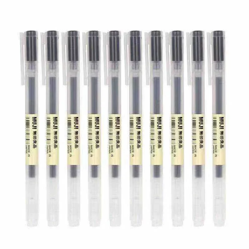10-30 pièces/ensemble 0.38/0.5 - Muji Stationery Gel Pen avis et prix