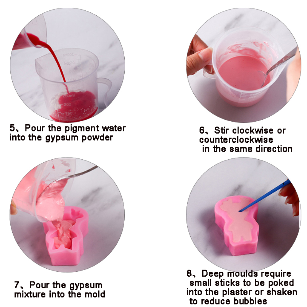 10ml gypse ciment colorant pla - Mixing Cup Silicone avis et prix