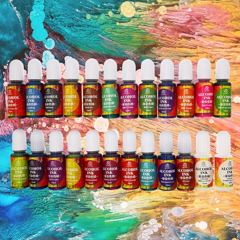Pigment liquide d'encre d'art  - Resin Dye Alcohol avis et prix