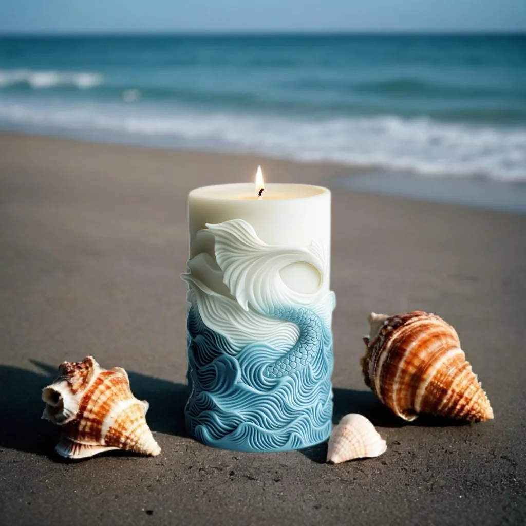 Bricolage océan vague mousse c - Resin Ocean Wave Mold avis et prix